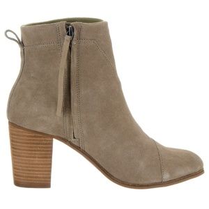 TOMS Lunata Suede Booties